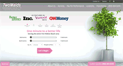 Desktop Screenshot of ineedamaid.com